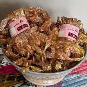 Louisa Harding Sari Ribbon Yarn 2 Skeins NWT